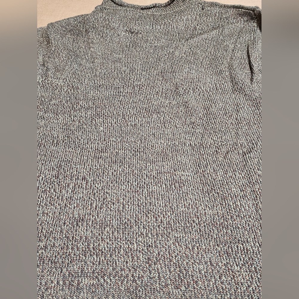 Plugg Mens Sweater Multicolor W/Stripe Wool Blend Size XL Tight‎ Knit - Picture 2 of 12